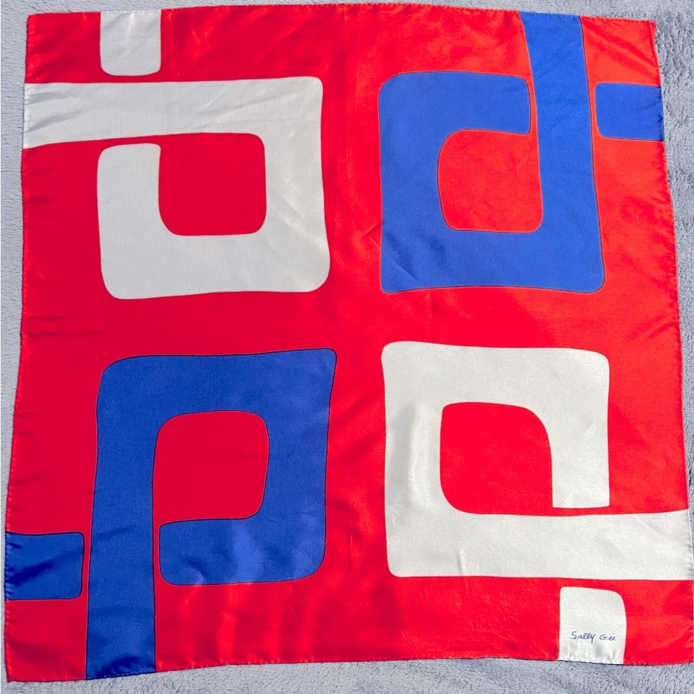 Sally Gee Scarf 23”x 23”